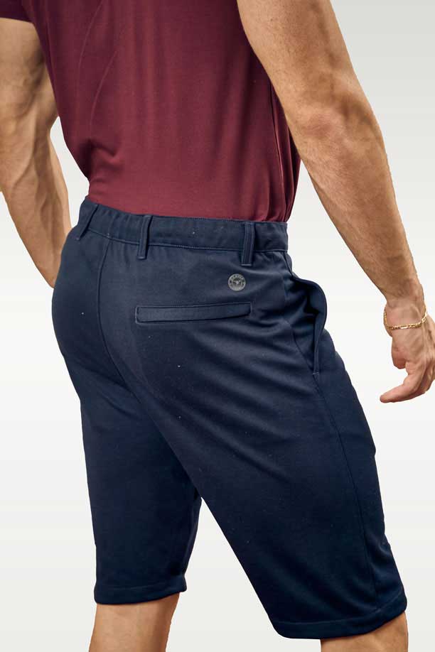 ALL TIME COTTON LONG SHORT - DARK NAVY BLUE - Image 4