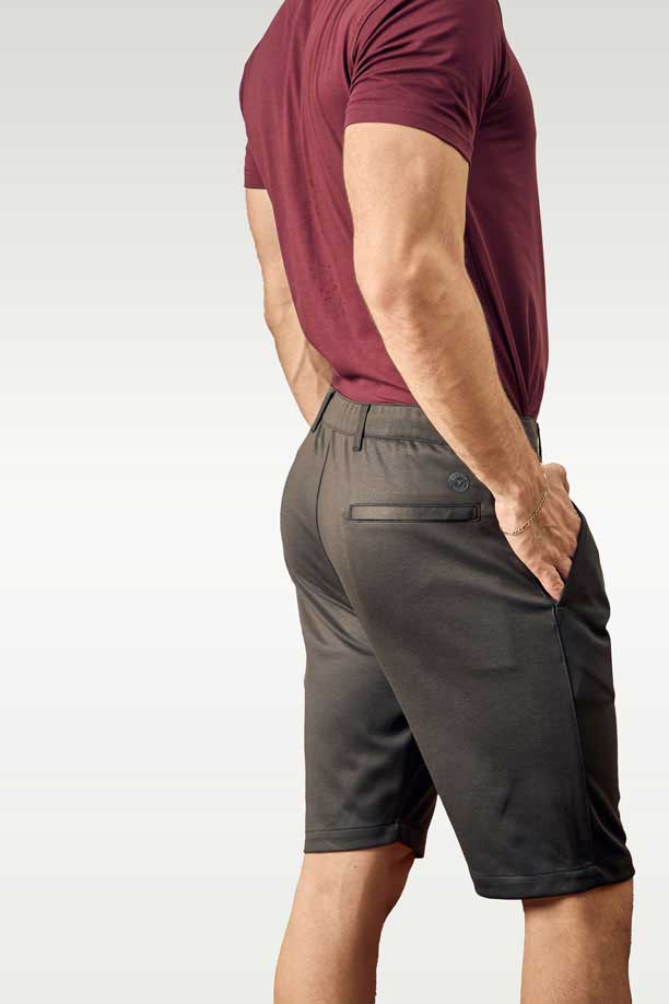 ALL TIME COTTON LONG SHORT - MILL BLACK - Image 4