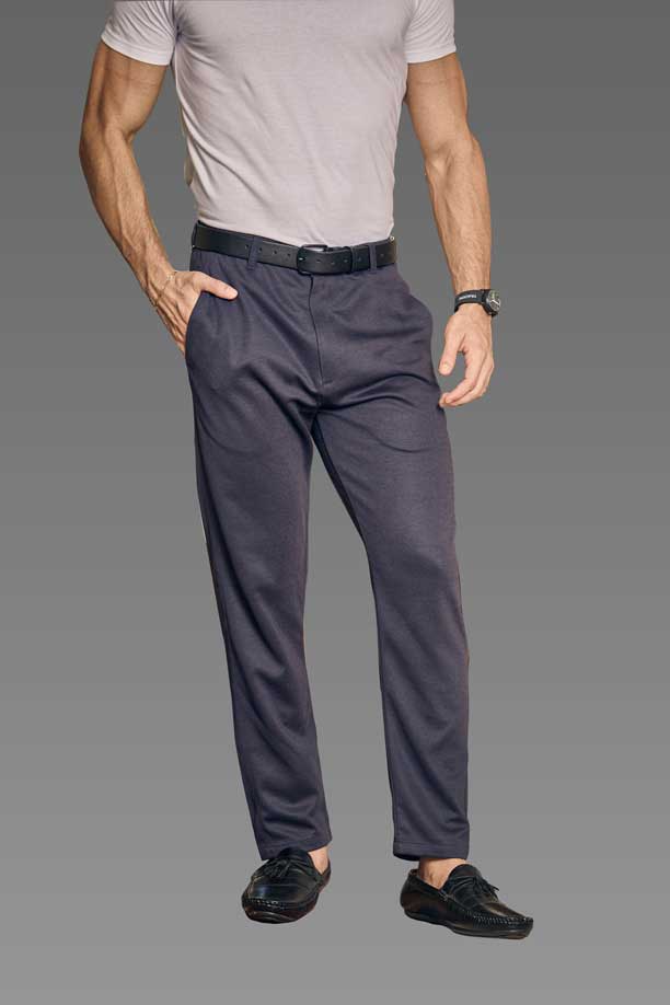 ALL TIME COTTON PANT - DARK GREY - Image 4