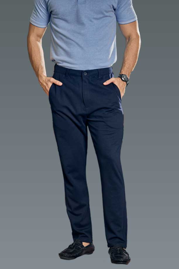 ALL TIME COTTON PANT - DARK NAVY BLUE - Image 4