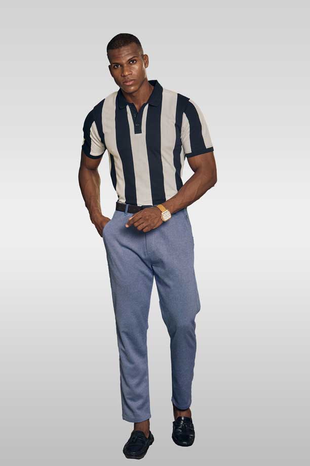 ALL TIME COTTON PANT - DENIM BLUE - Image 4