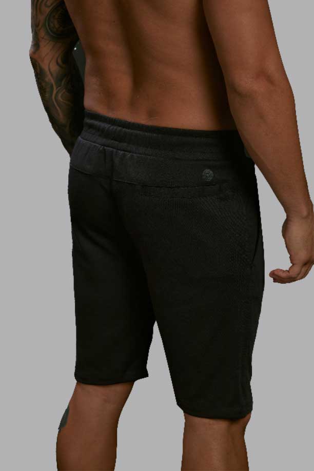 ALL TIME COTTON SPORT SHORT - BLACK - Image 3