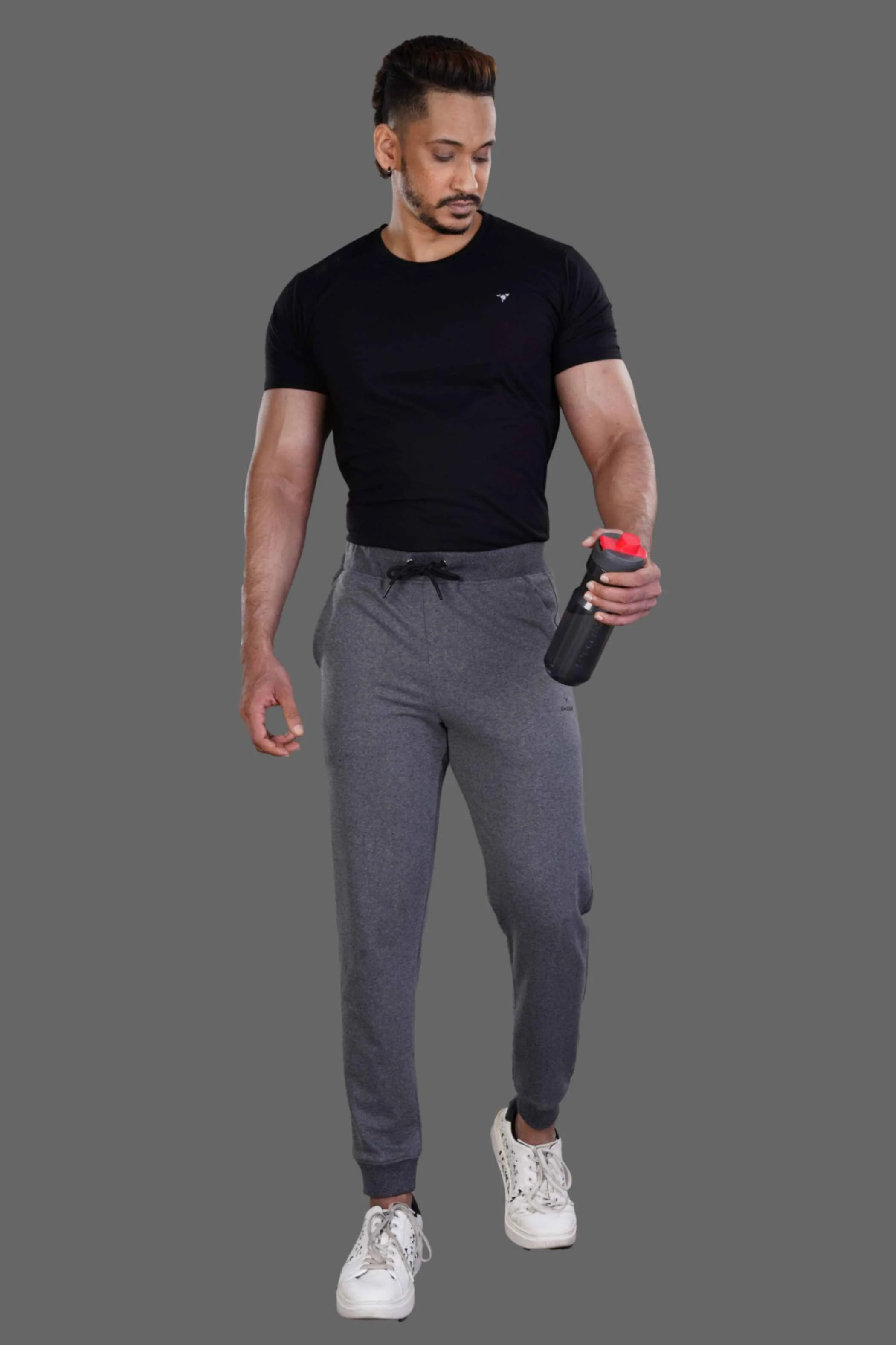 COTTON JOGGER - CARBON GREY - Image 3