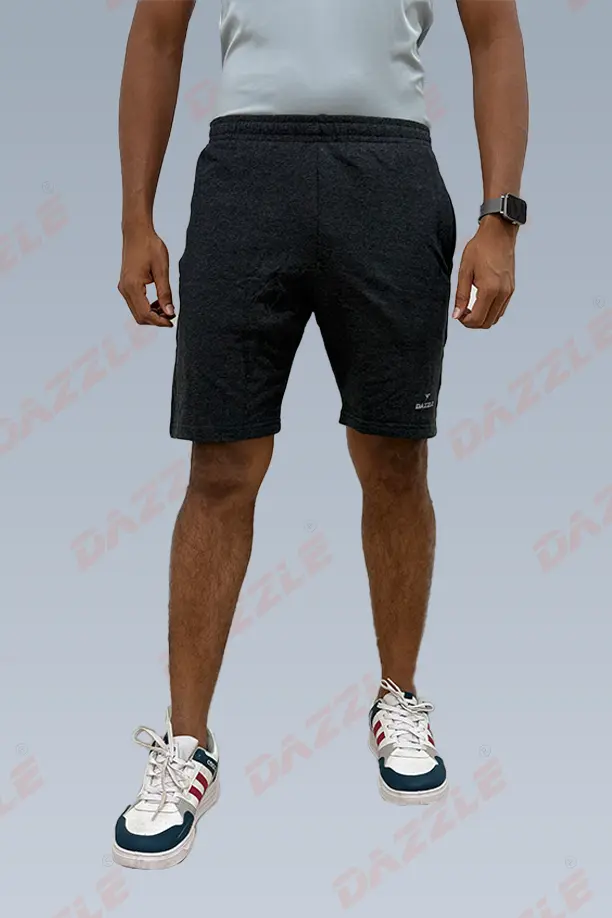 CRAZY COTTON LONG SHORTS - CARBON BLACK - Image 3