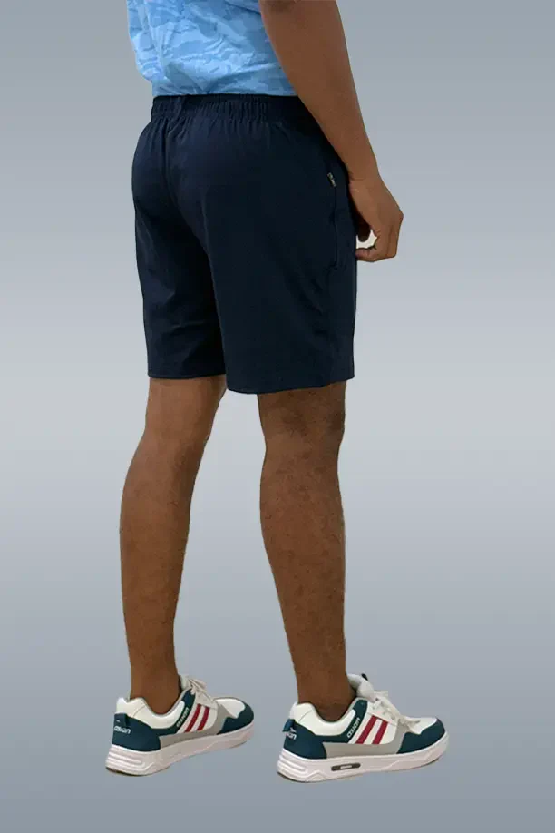 CRAZY LYCRA SHORT - NAVY BLUE - Image 4