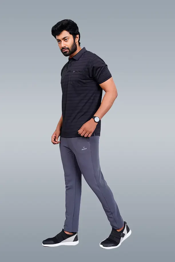 CRAZY MATTY COMFORT FIT T SHIRT - BLACK - Image 3
