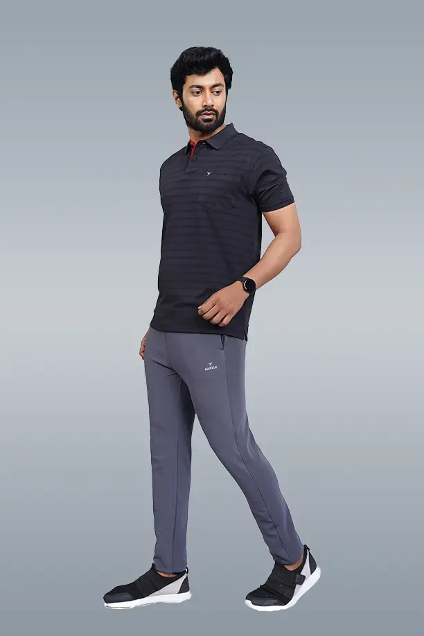 CRAZY MATTY COMFORT FIT T SHIRT - BLACK - Image 4