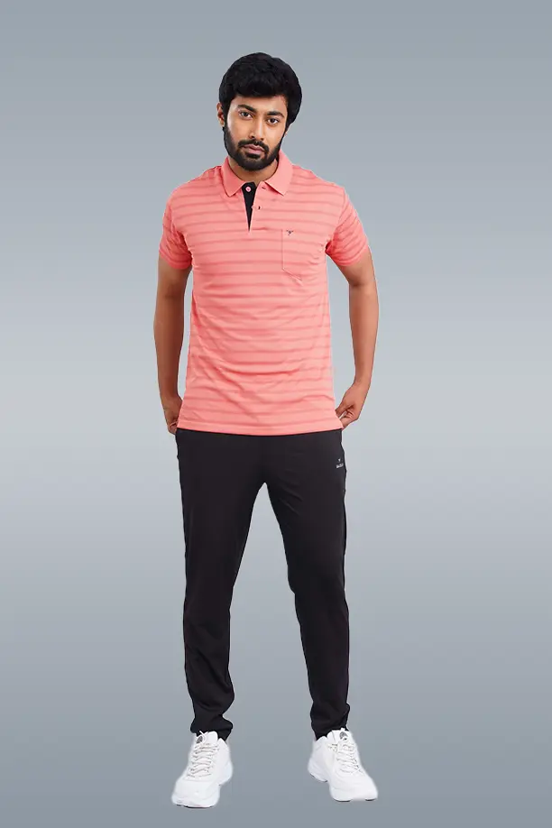 CRAZY MATTY COMFORT FIT T SHIRT - ORANGE - Image 3