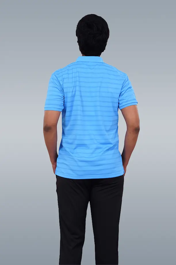 CRAZY MATTY COMFORT FIT T SHIRT - SKY BLUE - Image 3