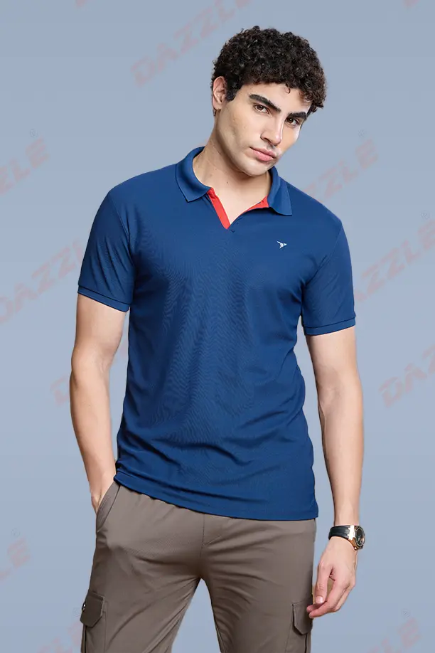 CRAZY MATTY SLIM FIT T-SHIRT - AIRFORCE - Image 4
