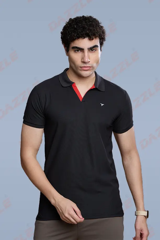 CRAZY MATTY SLIM FIT T-SHIRT - BLACK