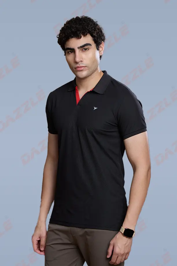 CRAZY MATTY SLIM FIT T-SHIRT - BLACK - Image 4