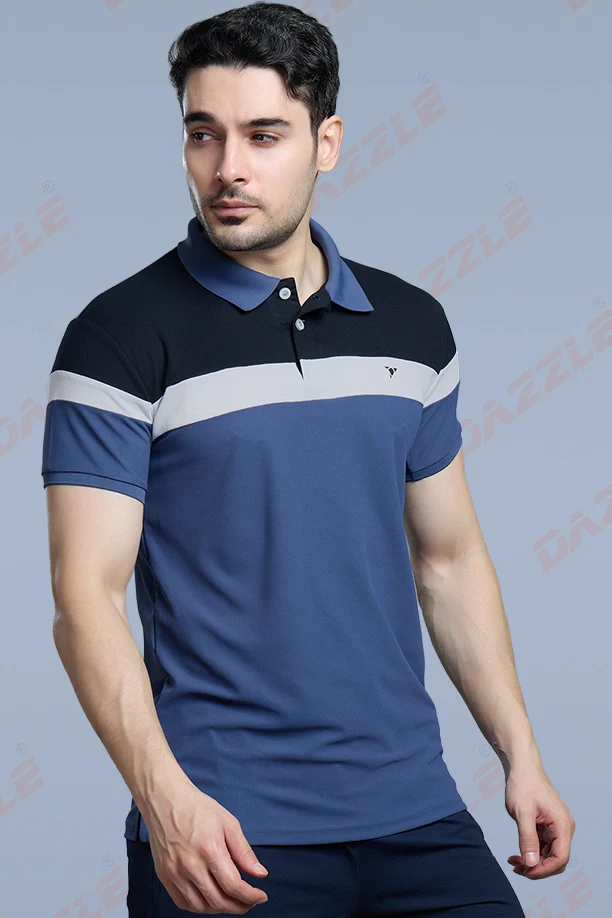 CRAZY MATTY TRENDY T-SHIRT - BLUEGREY - Image 3