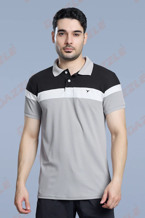 CRAZY MATTY TRENDY T-SHIRT - GREY - Image 3