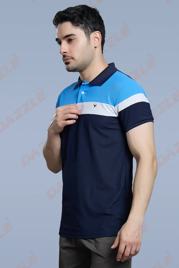 CRAZY MATTY TRENDY T-SHIRT - NAVY BLUE - Image 4