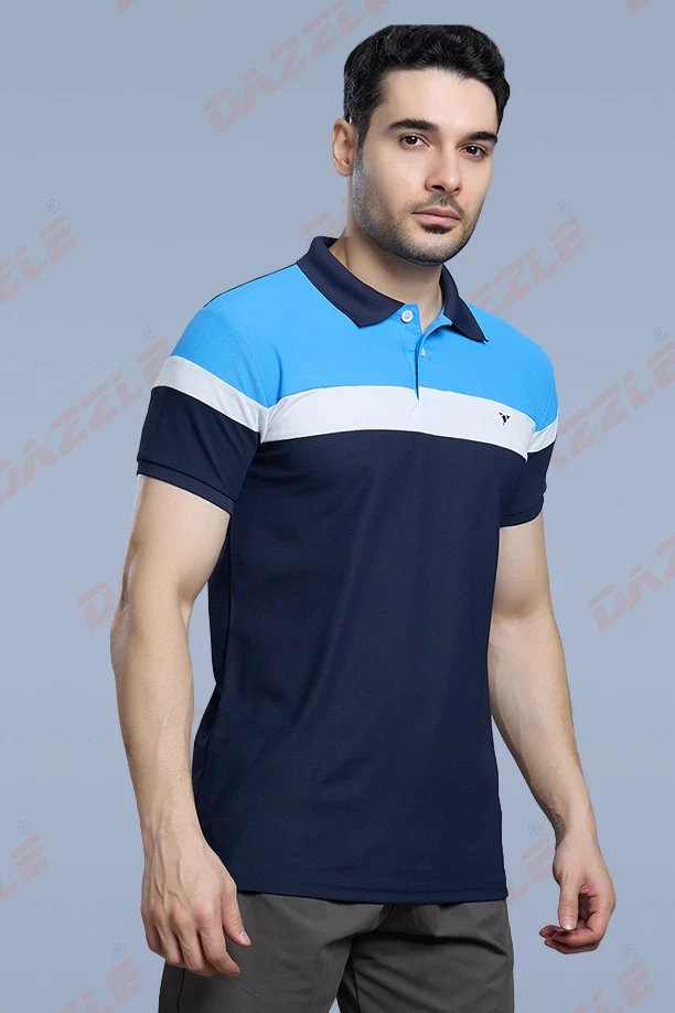 CRAZY MATTY TRENDY T-SHIRT - NAVY BLUE - Image 5