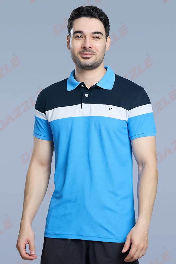 CRAZY MATTY TRENDY T-SHIRT - SKY BLUE - Image 3