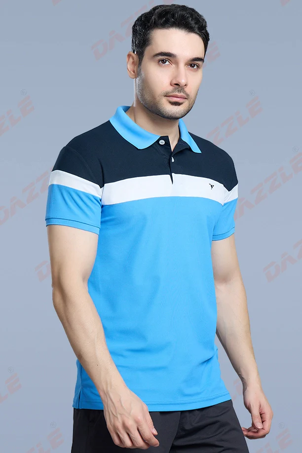 CRAZY MATTY TRENDY T-SHIRT - SKY BLUE - Image 5