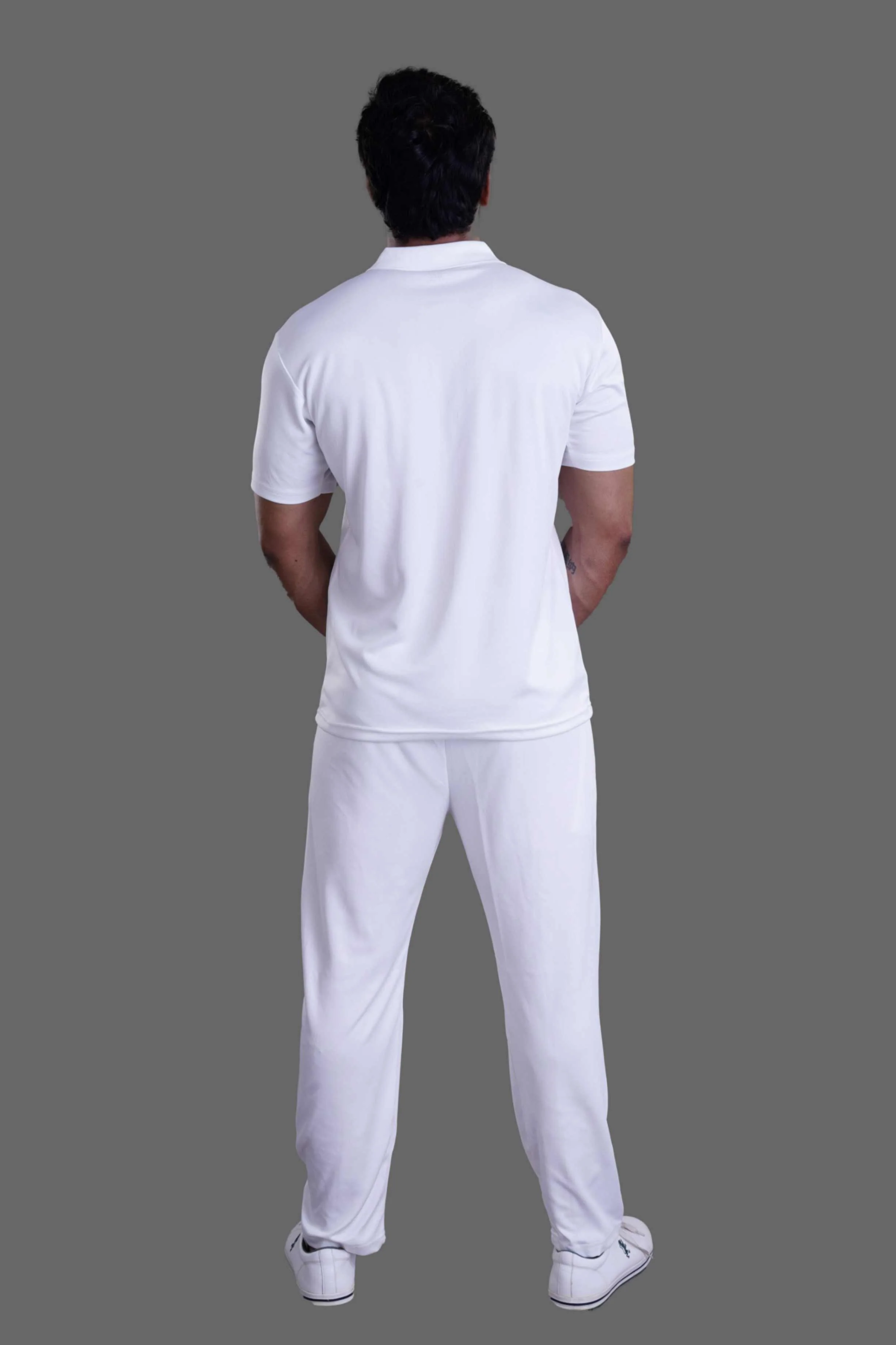 CRICKET T SHIRT HALF SLEEVES - OFF WHITE - Image 4