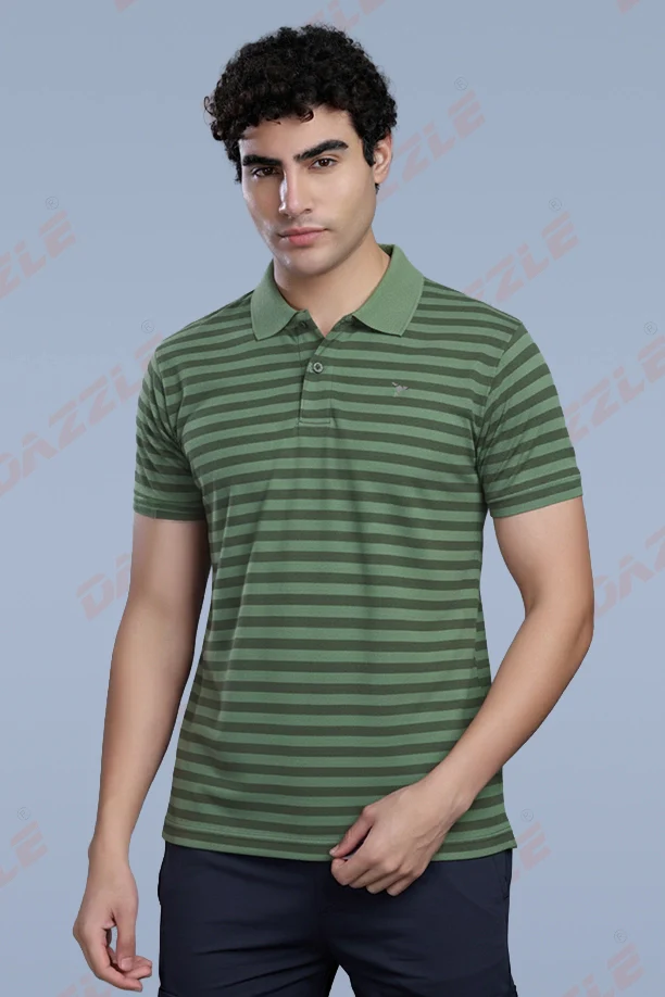 DRY FIT STRIPES - GREEN - Image 3