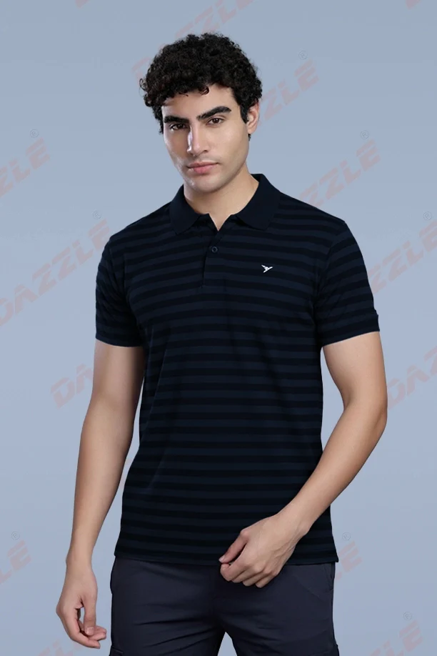 DRY FIT STRIPES - NAVY BLUE - Image 3