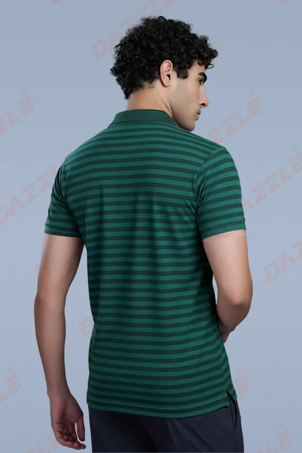 DRY FIT STRIPES - PEACOCK GREEN - Image 4