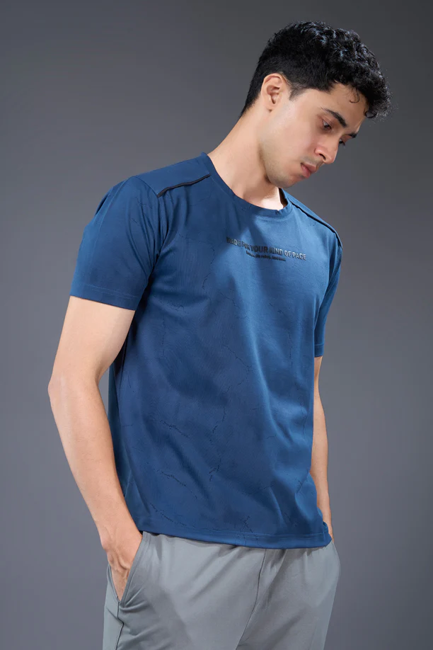 ECHO TEE | DEEP BLUE - Image 2