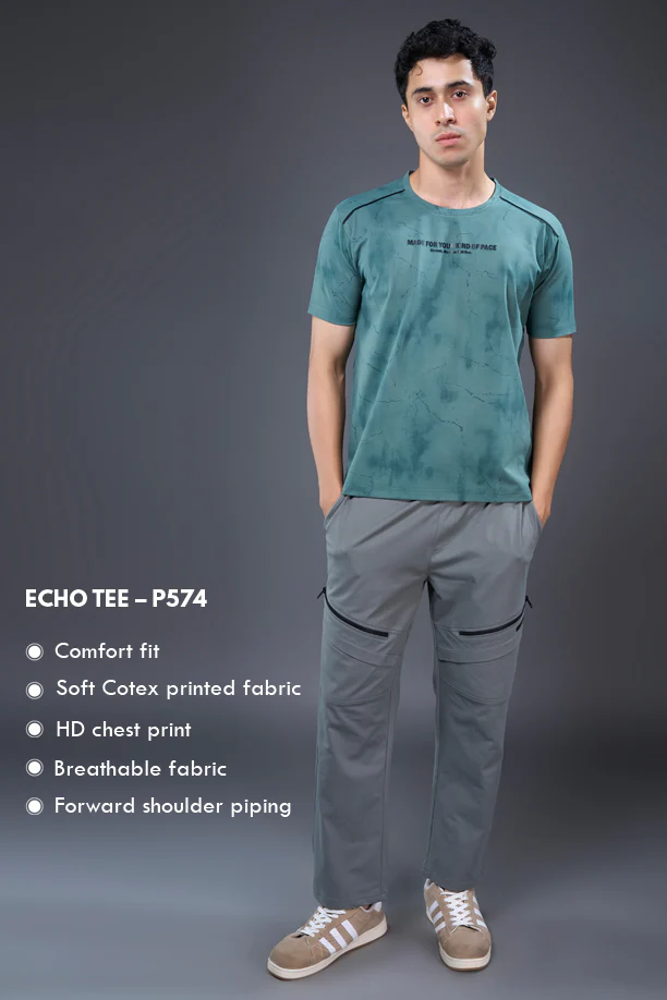 ECHO TEE | EVERGREEN - Image 4