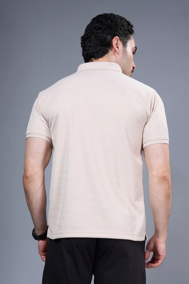 ELEMENT POLO TSHIRT | BEIGE - Image 3