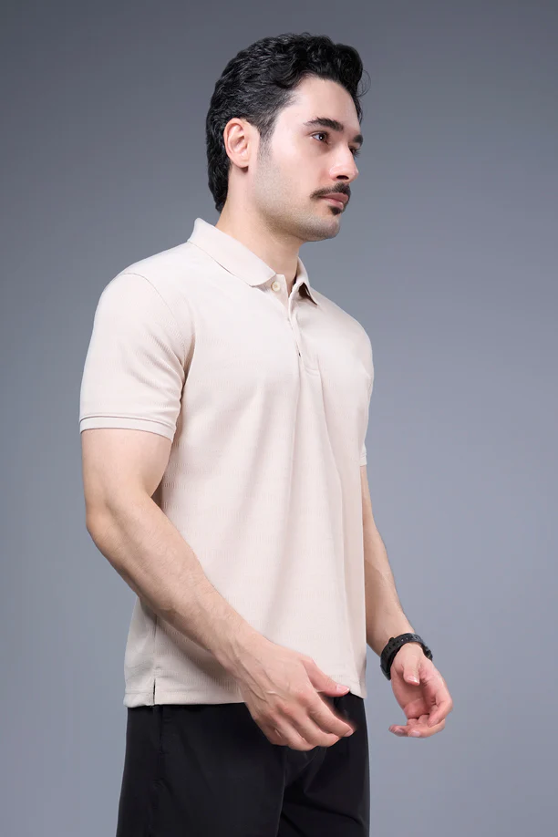 ELEMENT POLO TSHIRT | BEIGE - Image 5