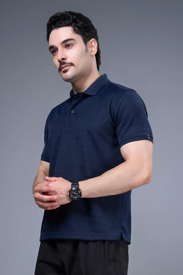 ELEMENT POLO TSHIRT | NAVY BLUE - Image 2