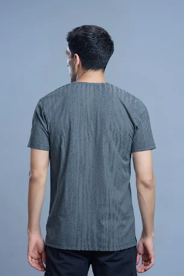 GRACE T SHIRT- BLUE GREY - Image 3