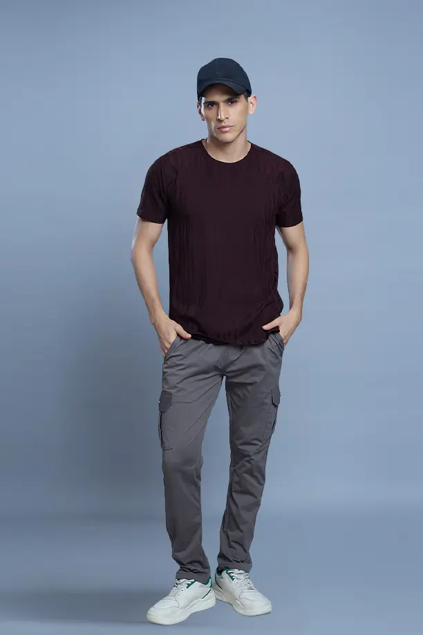 GRACE T SHIRT- MAROON - Image 2