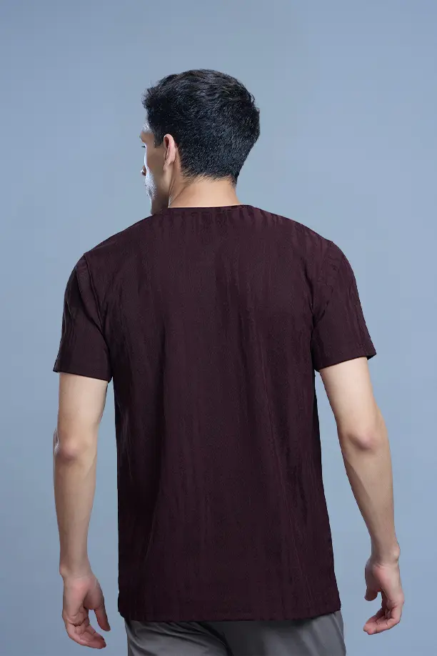 GRACE T SHIRT- MAROON - Image 3