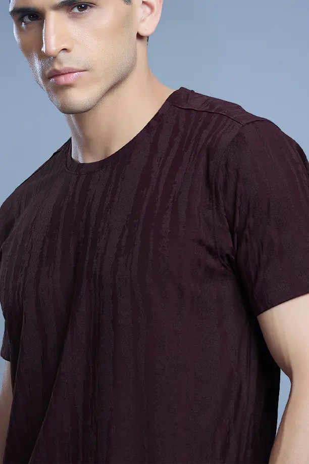 GRACE T SHIRT- MAROON - Image 4