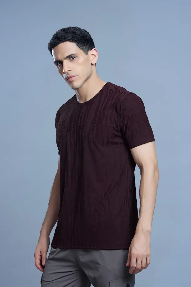 GRACE T SHIRT- MAROON - Image 5