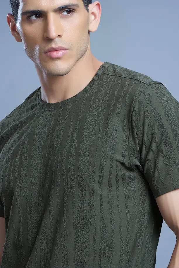 GRACE T SHIRT- OLIVE GREEN - Image 4