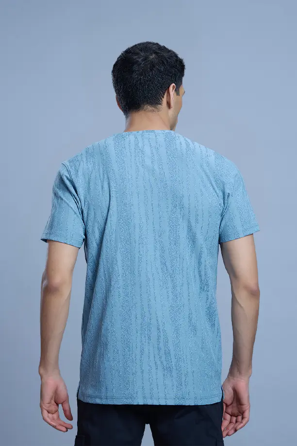 GRACE T SHIRT- SEA BLUE - Image 2