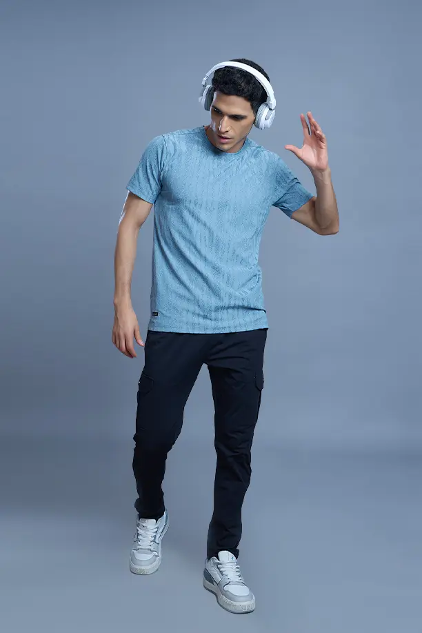 GRACE T SHIRT- SEA BLUE - Image 3