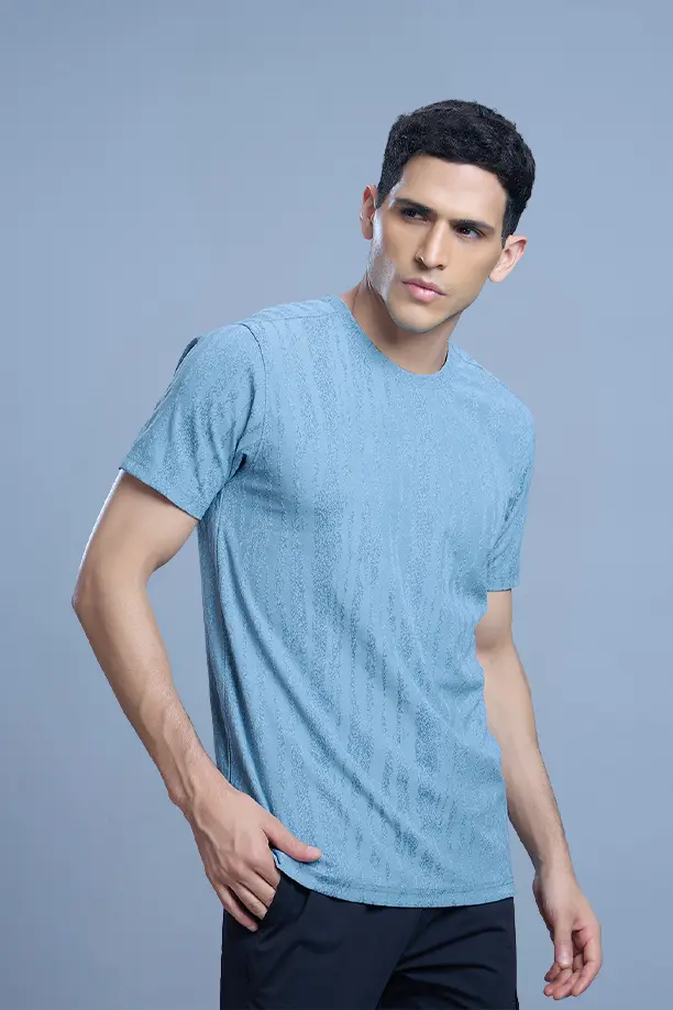 GRACE T SHIRT- SEA BLUE - Image 5