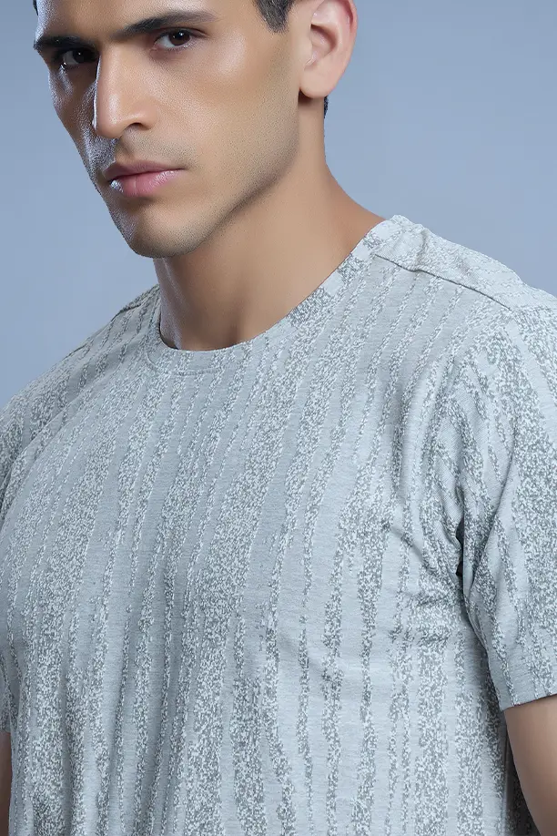GRACE T SHIRT- WHITE GREY - Image 5