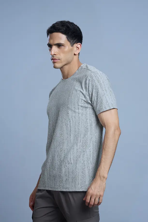 GRACE T SHIRT- WHITE GREY - Image 6