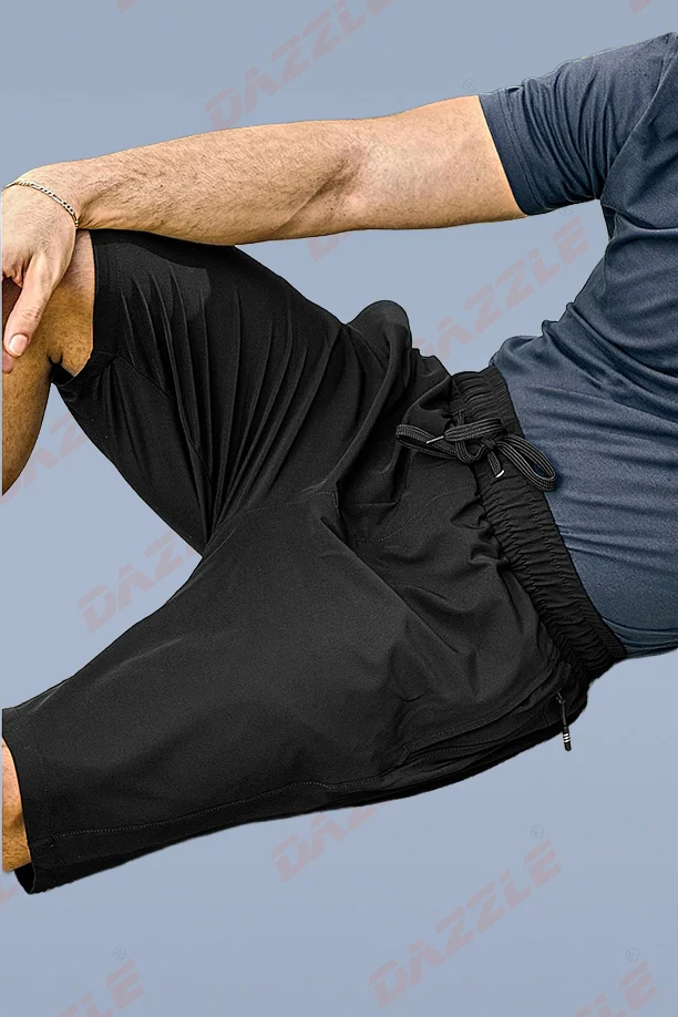LEISURE SHORT - BLACK - Image 4
