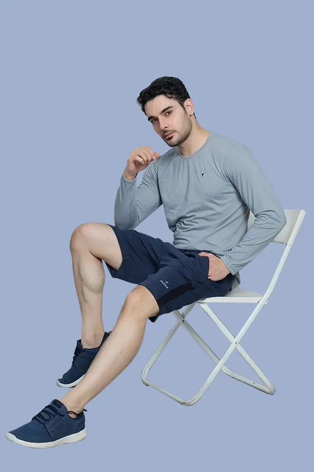 LONG SHORT PC SPCL - DENIM BLUE - Image 3