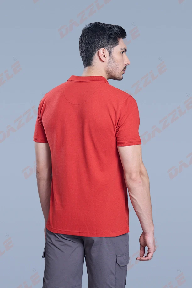 MATTY COMFORT T-SHIRT- BRICK RED - Image 6