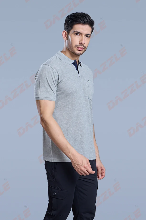 MATTY COMFORT T-SHIRT-  GREY - Image 4