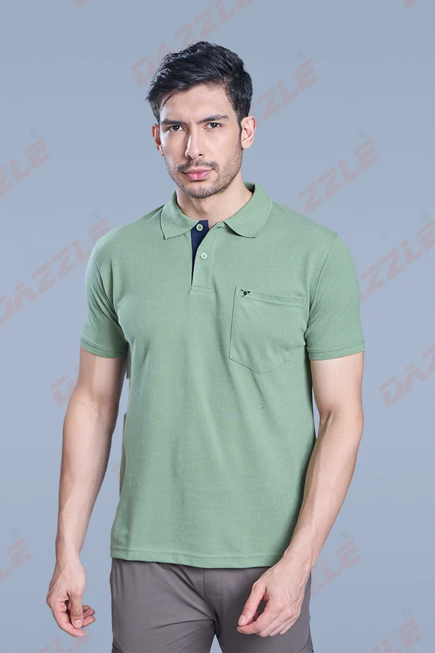 MATTY COMFORT T-SHIRT- GREEN - Image 2