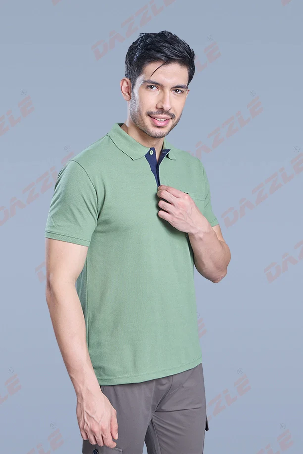 MATTY COMFORT T-SHIRT- GREEN - Image 3