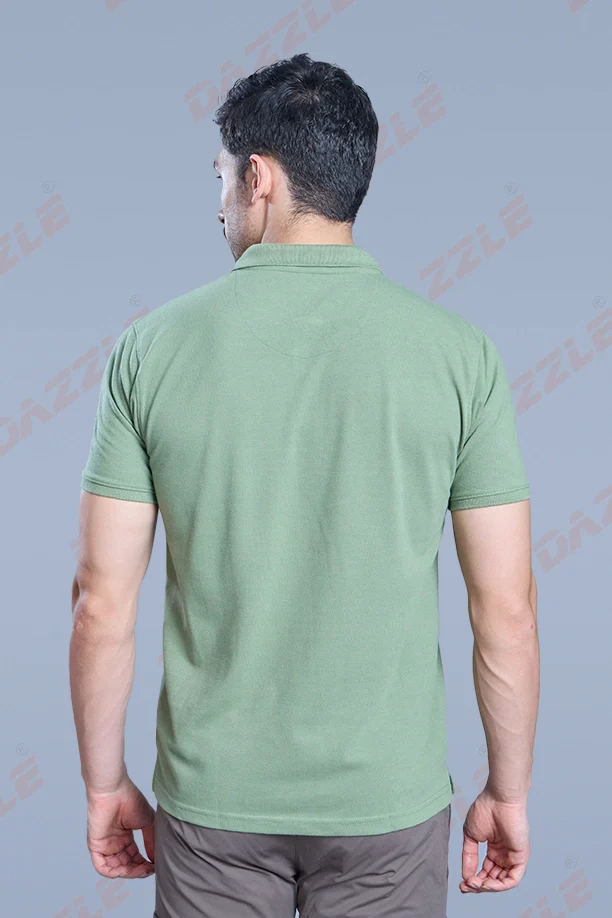 MATTY COMFORT T-SHIRT- GREEN - Image 4