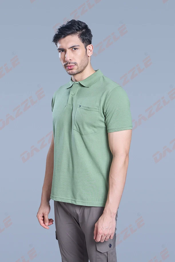 MATTY COMFORT T-SHIRT- GREEN - Image 5